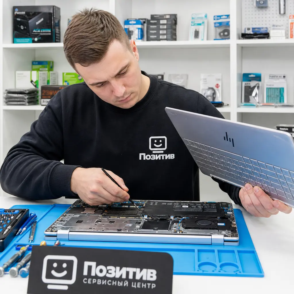 заменить клавиатуру на ноутбуке HP в Казани