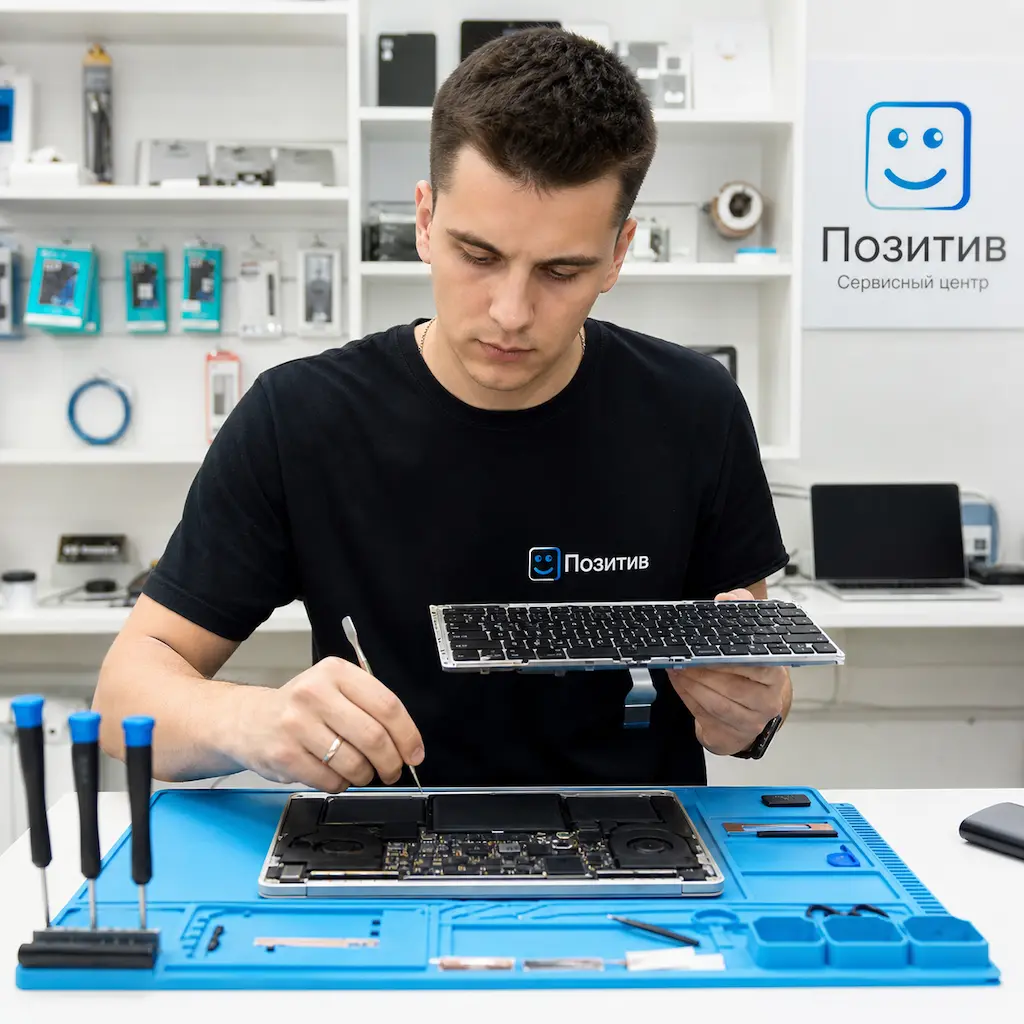 заменить клавиатуру на Apple Macbook в Казани