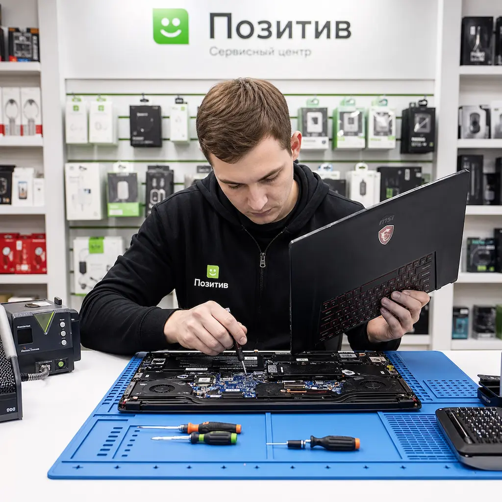 заменить клавиатуру на ноутбуке MSI в Казани