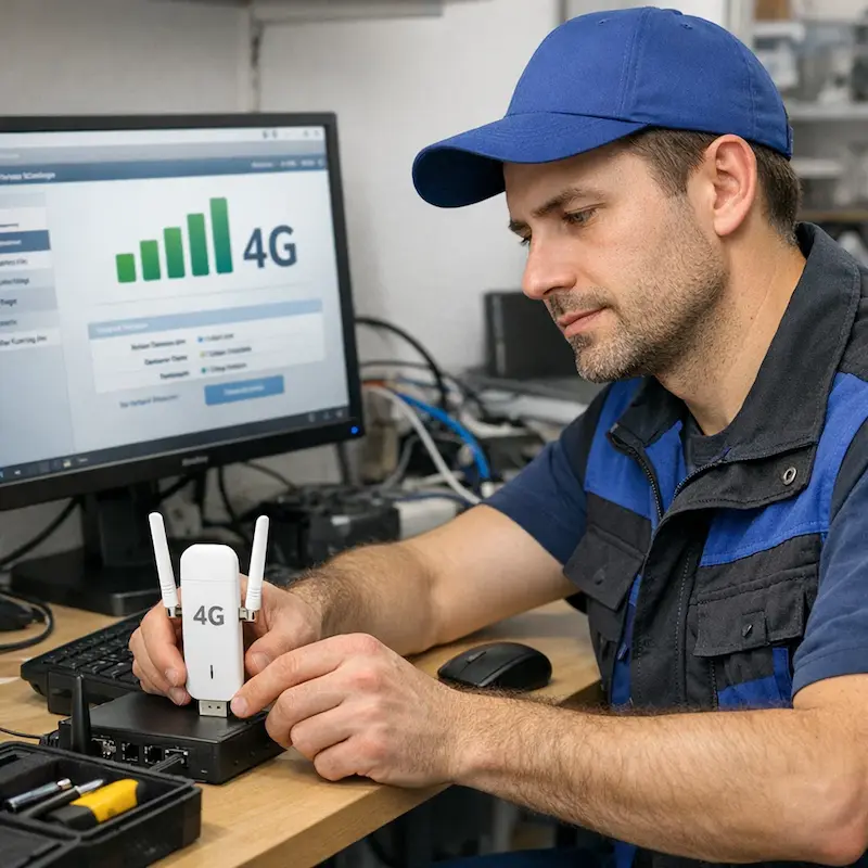 Настройка LTE модема в Казани