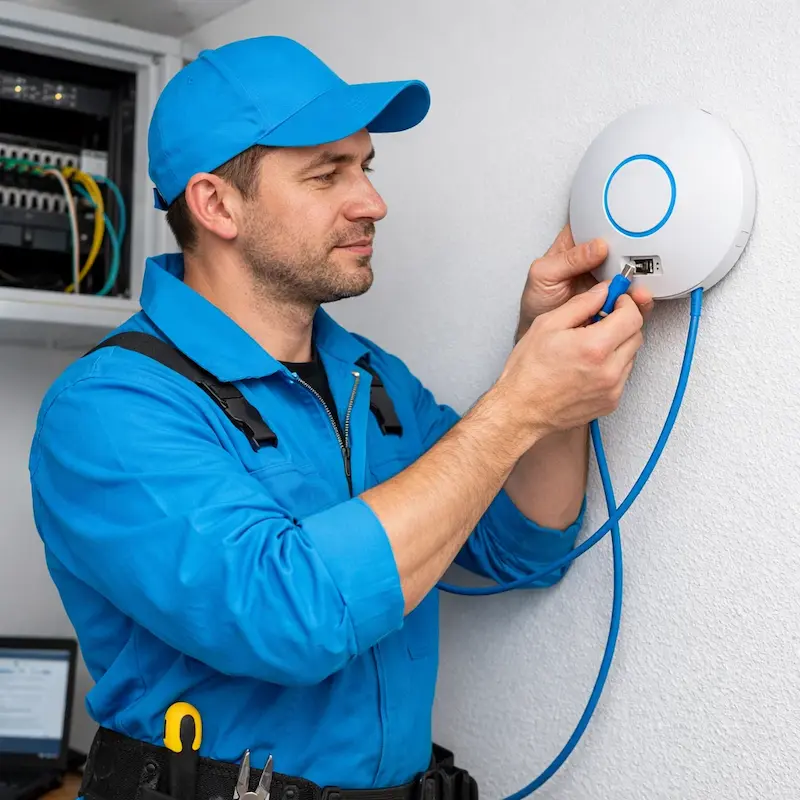 Подключение точки доступа в Казани