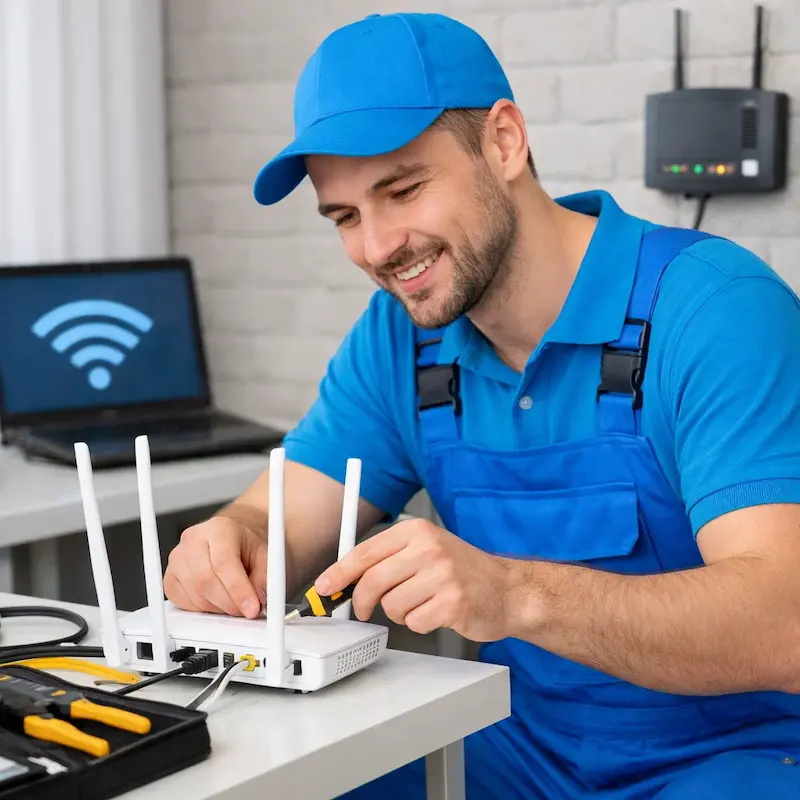 Настройка Wi - Fi в Казани