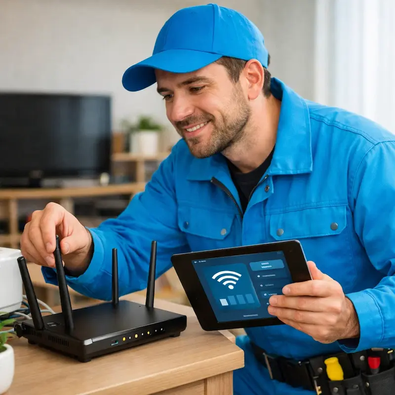 Настройка Wi-Fi для квартиры, дома и офиса в Казани