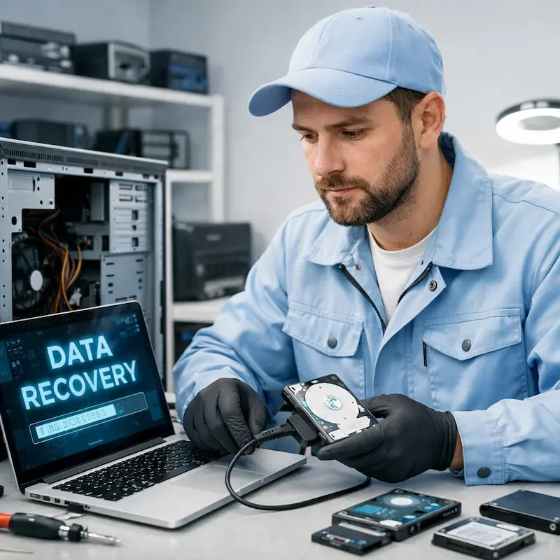 Восстановление файлов в Казани