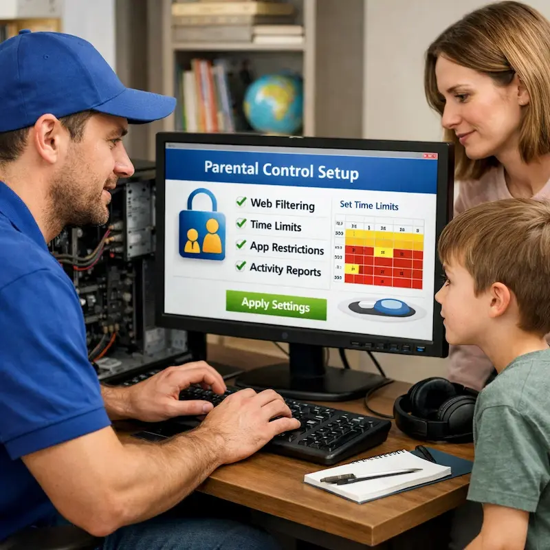 установка родительского контроля в Казани