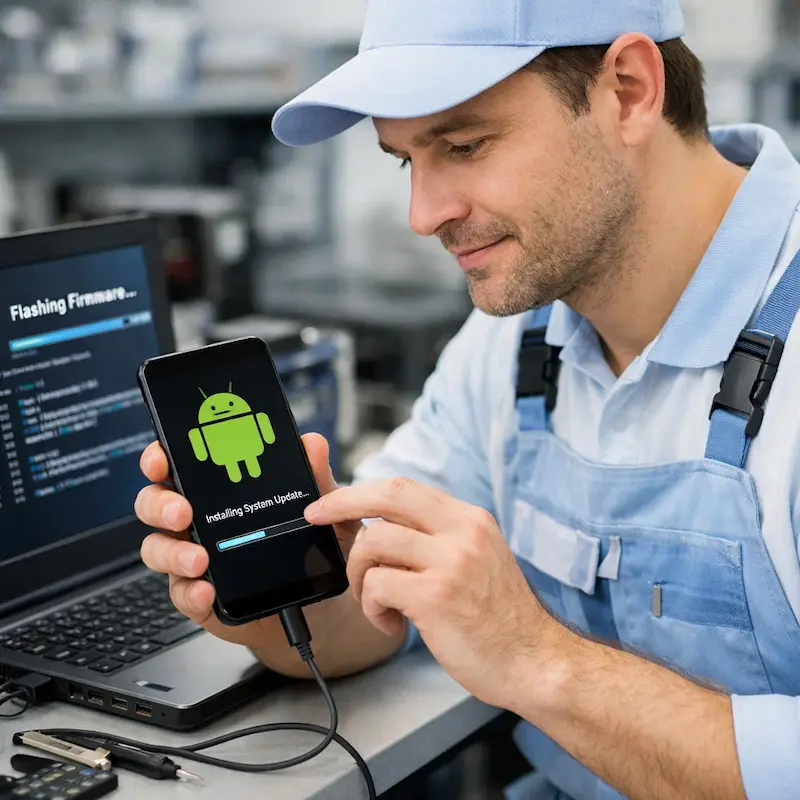 Перепрошить телефон в Казани