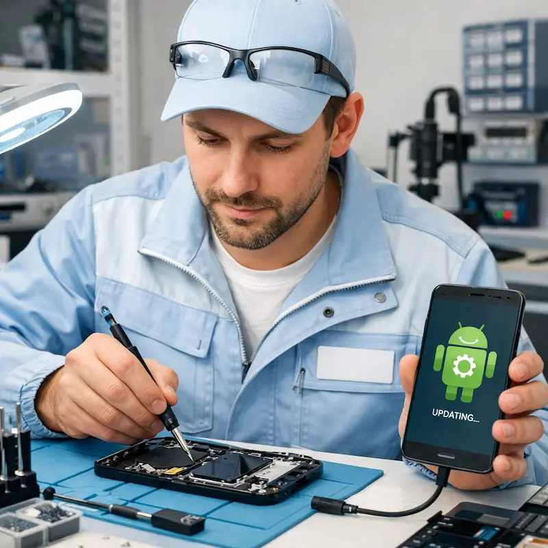 Настройка системы Android в Казани